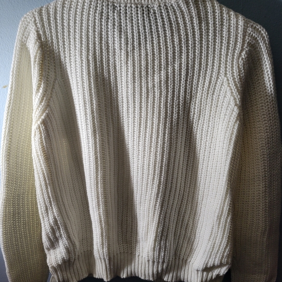 New never worn cotton knit sweater - Picture 4 of 4